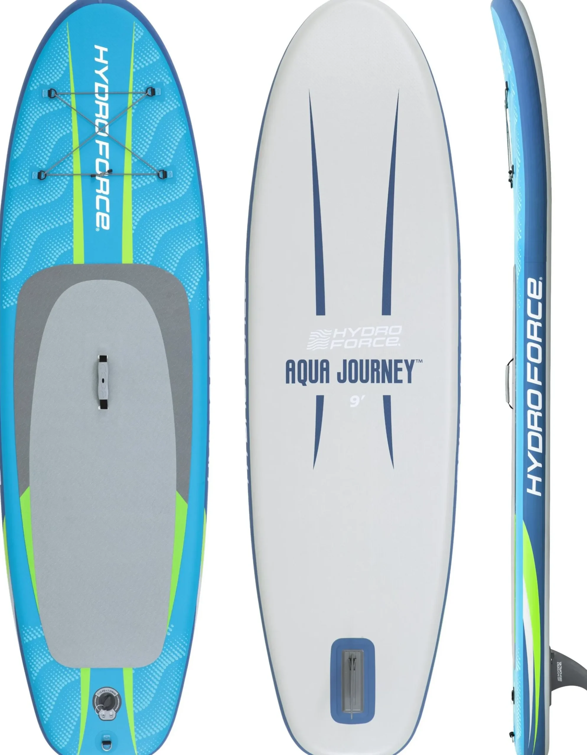 Bestway Hydro Force Aqua Journey Oppusteligt Stand-Up Paddleboard-sæt 2,74 m