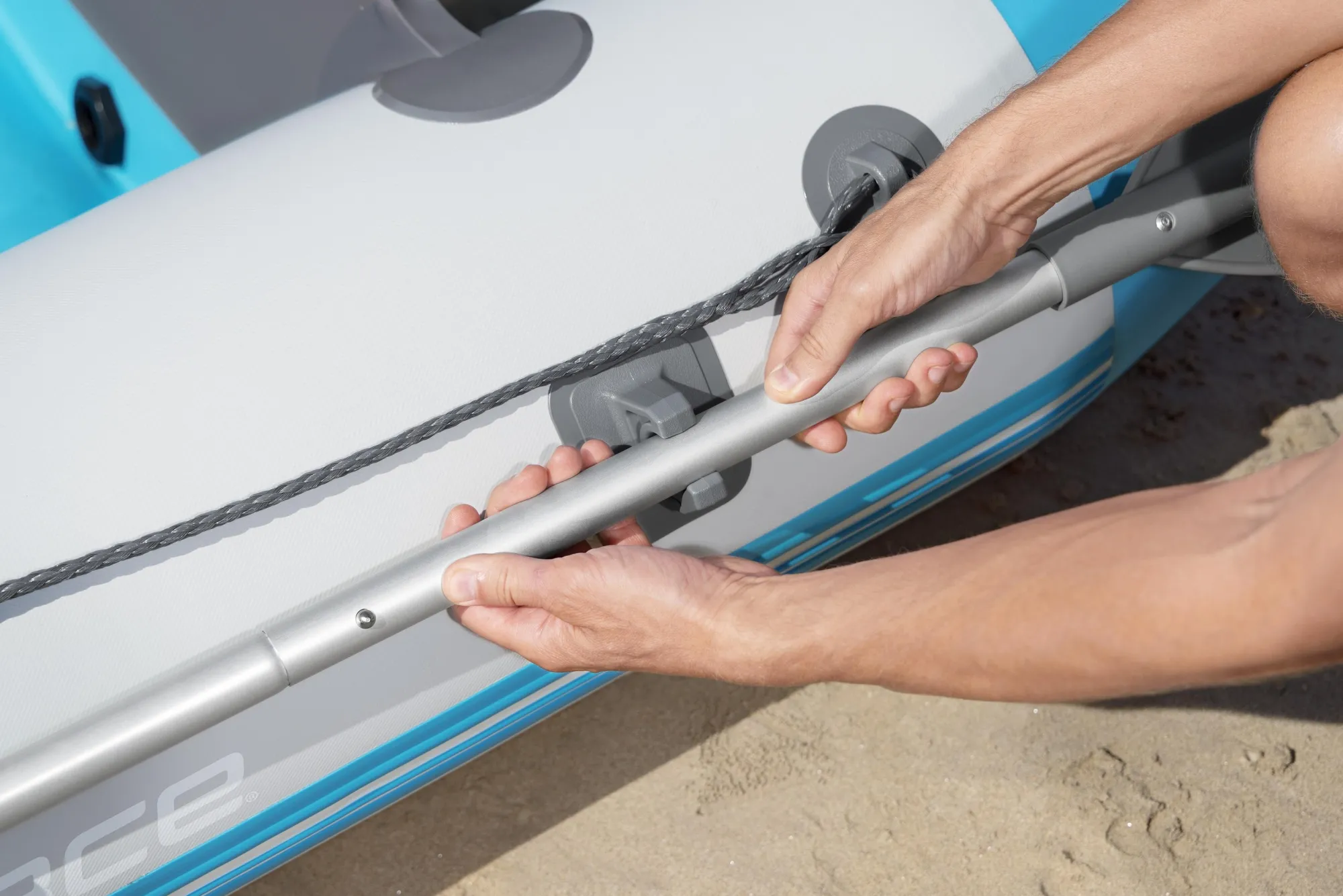 Bestway Hydro-Force Caspian Elite Boat Set 230x130x33cm