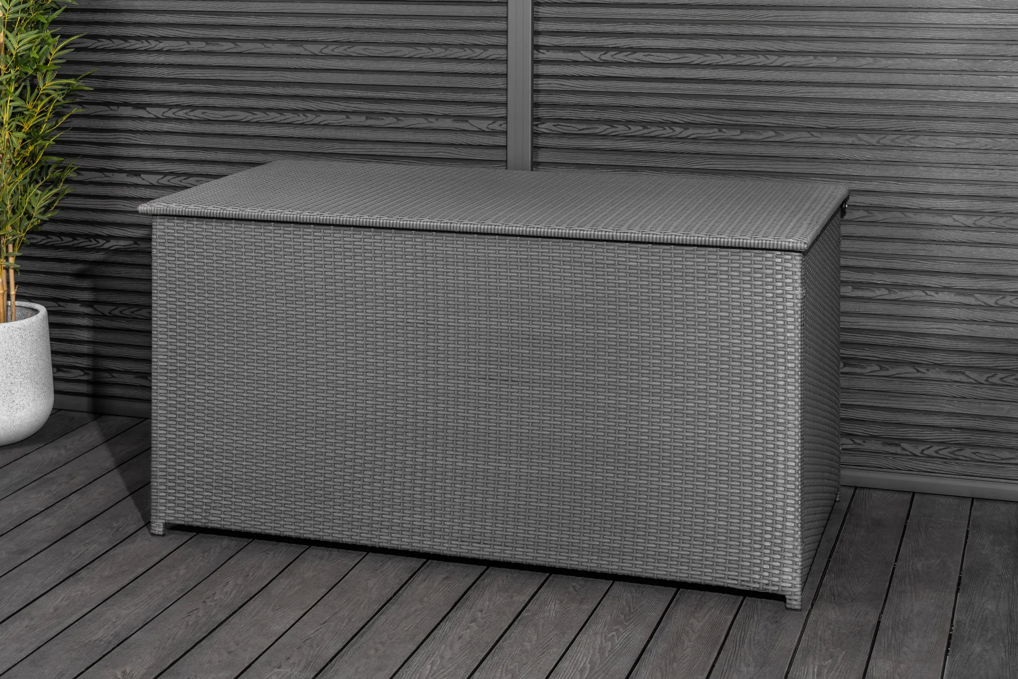 Homeville Hyndeboks 160x80x78cm grå
