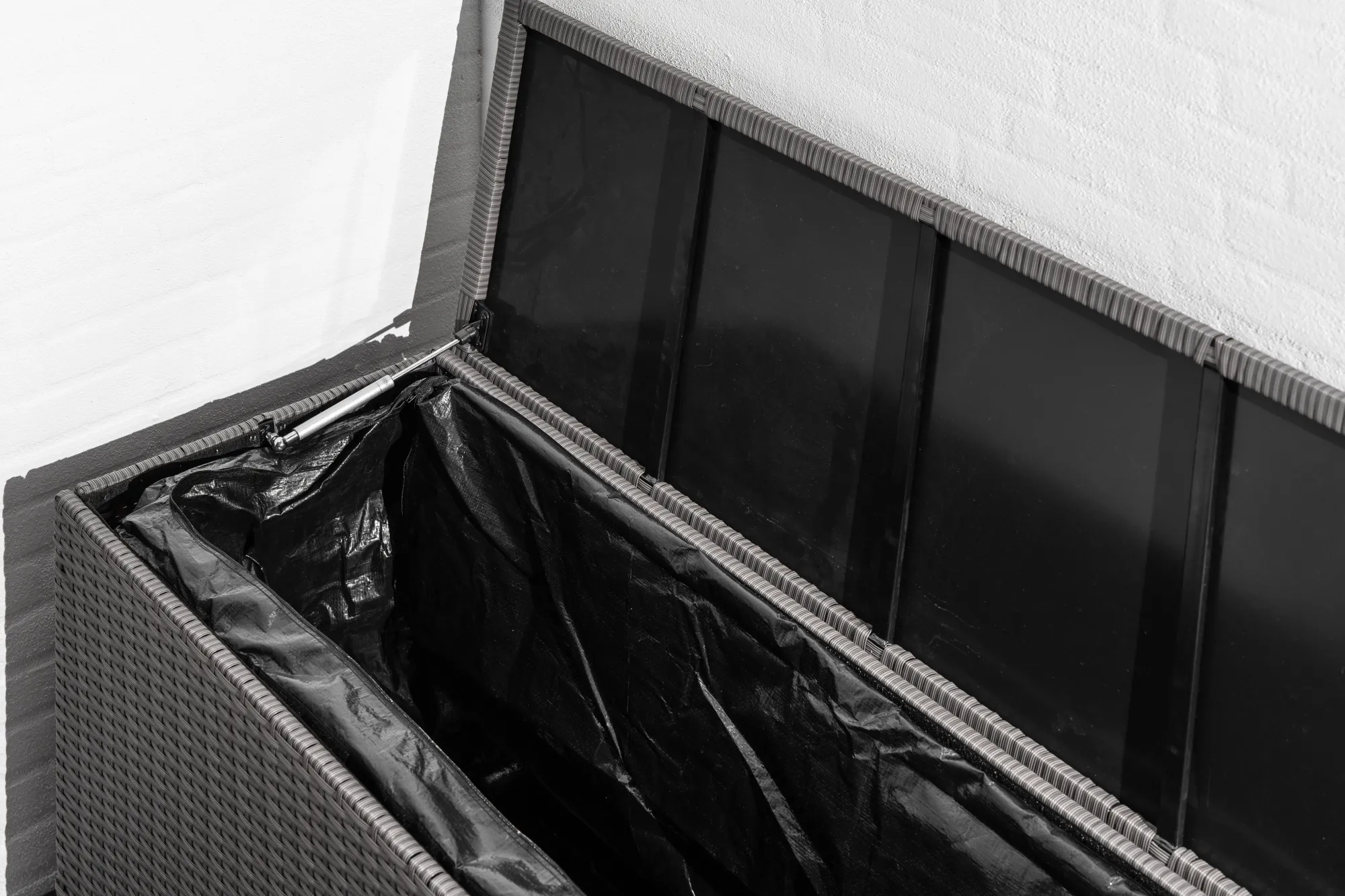 Homeville Hyndeboks 130x50x60cm mørkegrå