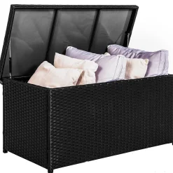 Homeville Hyndeboks 102x51x51cm sort
