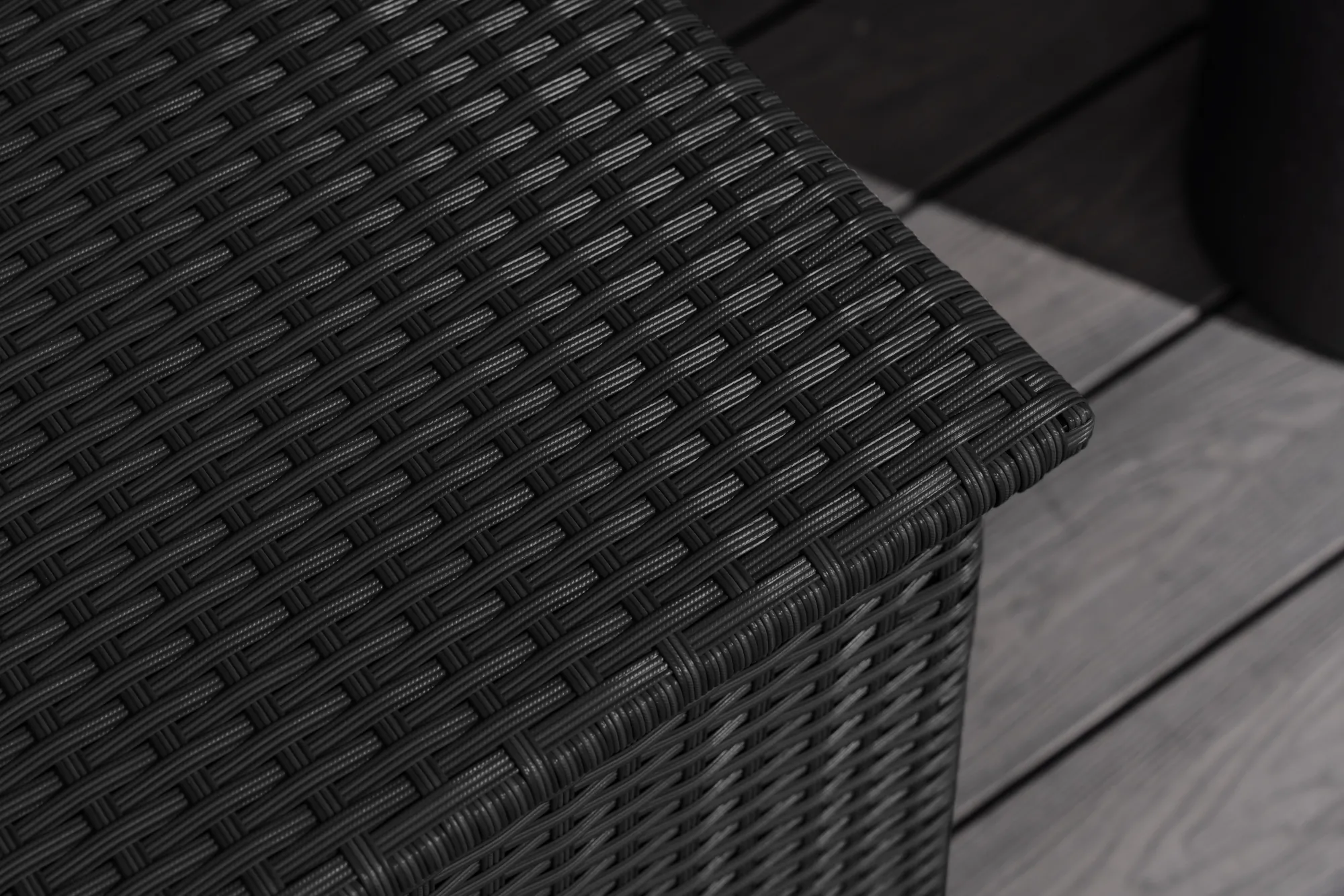 Homeville Hyndeboks 130x50x60cm sort