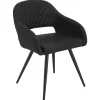 Homeville Ida med drejefunktion suede sort