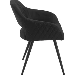 Homeville Ida med drejefunktion suede sort