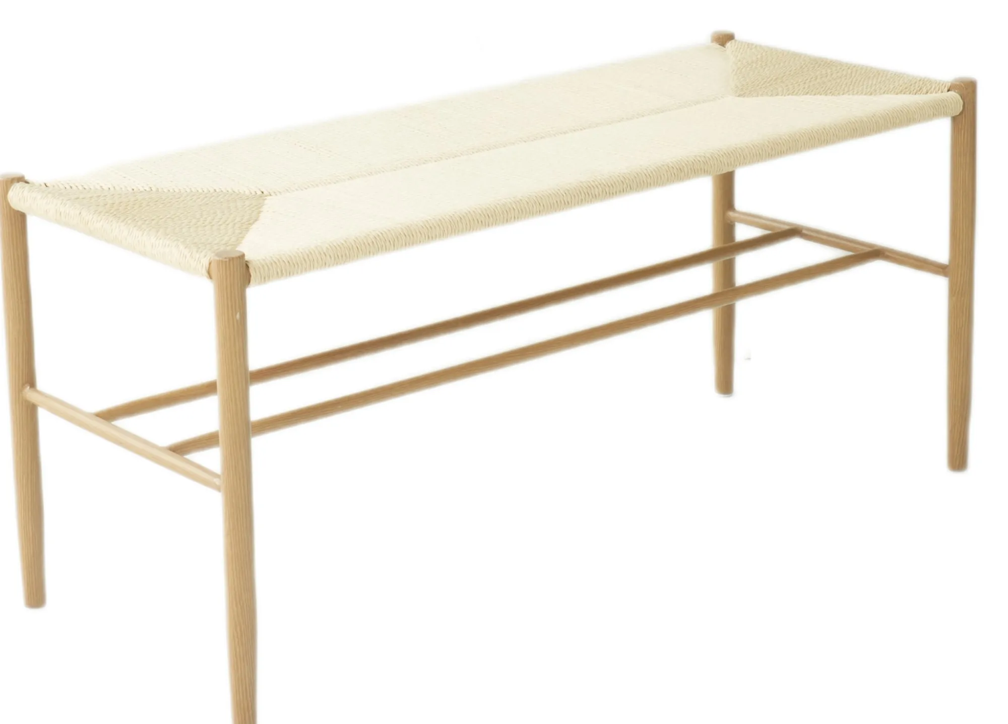 Homeville Isabella med fletsæde beige/natur