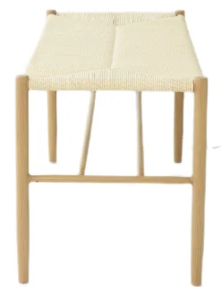 Homeville Isabella med fletsæde beige/natur