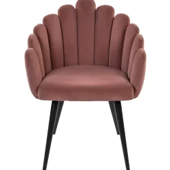 Homeville Jasmin stof rosa/sort