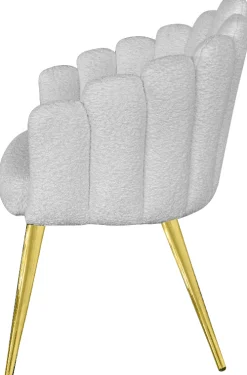 Homeville Jasmin teddy hvid/guld