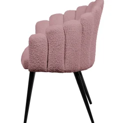 Homeville Jasmin teddy rosa/sort
