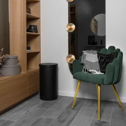 Homeville Jasmin velour mørkegrøn/guld