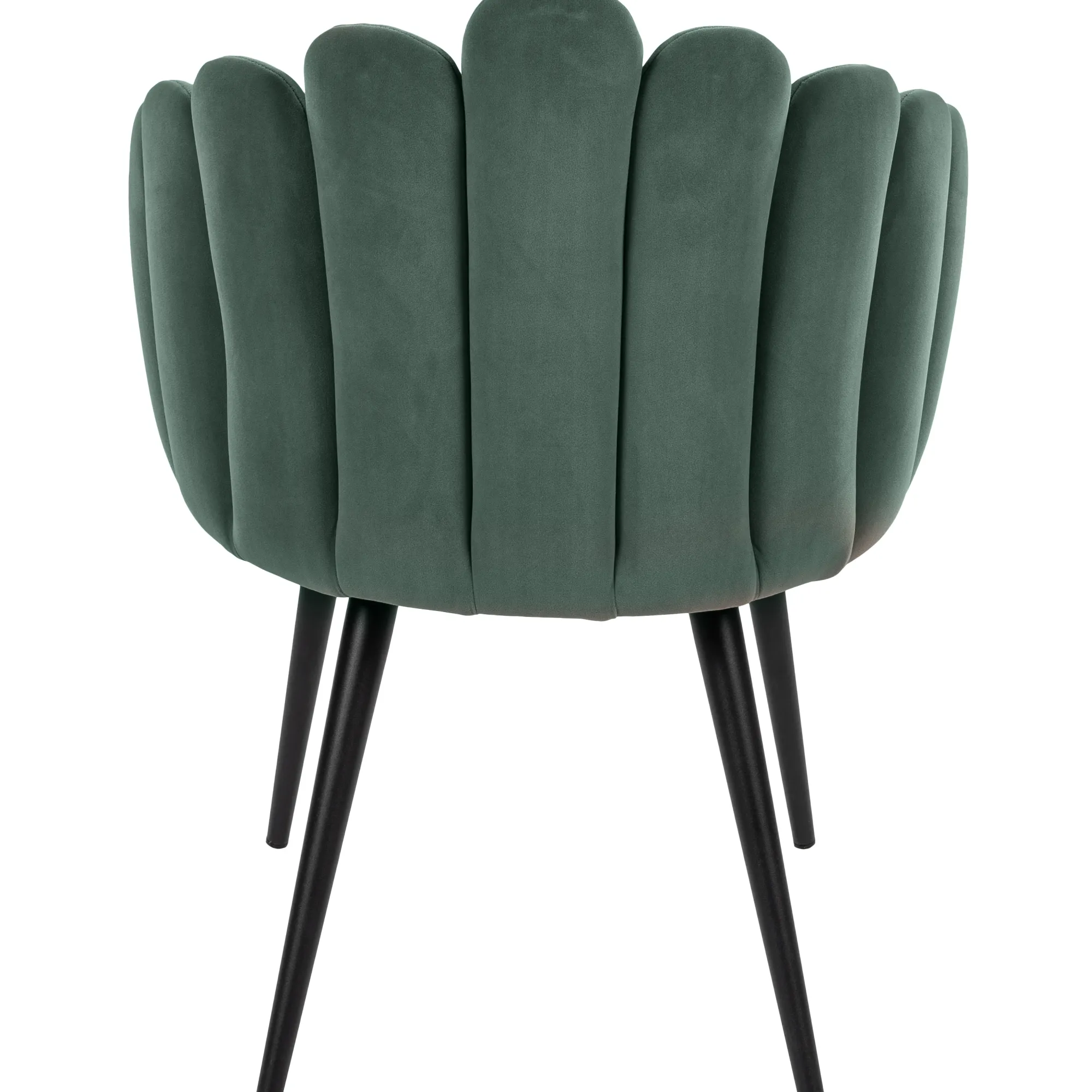 Homeville Jasmin velour mørkegrøn/sort