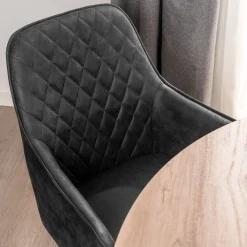Homeville Jesi natur/Hanne suede sort
