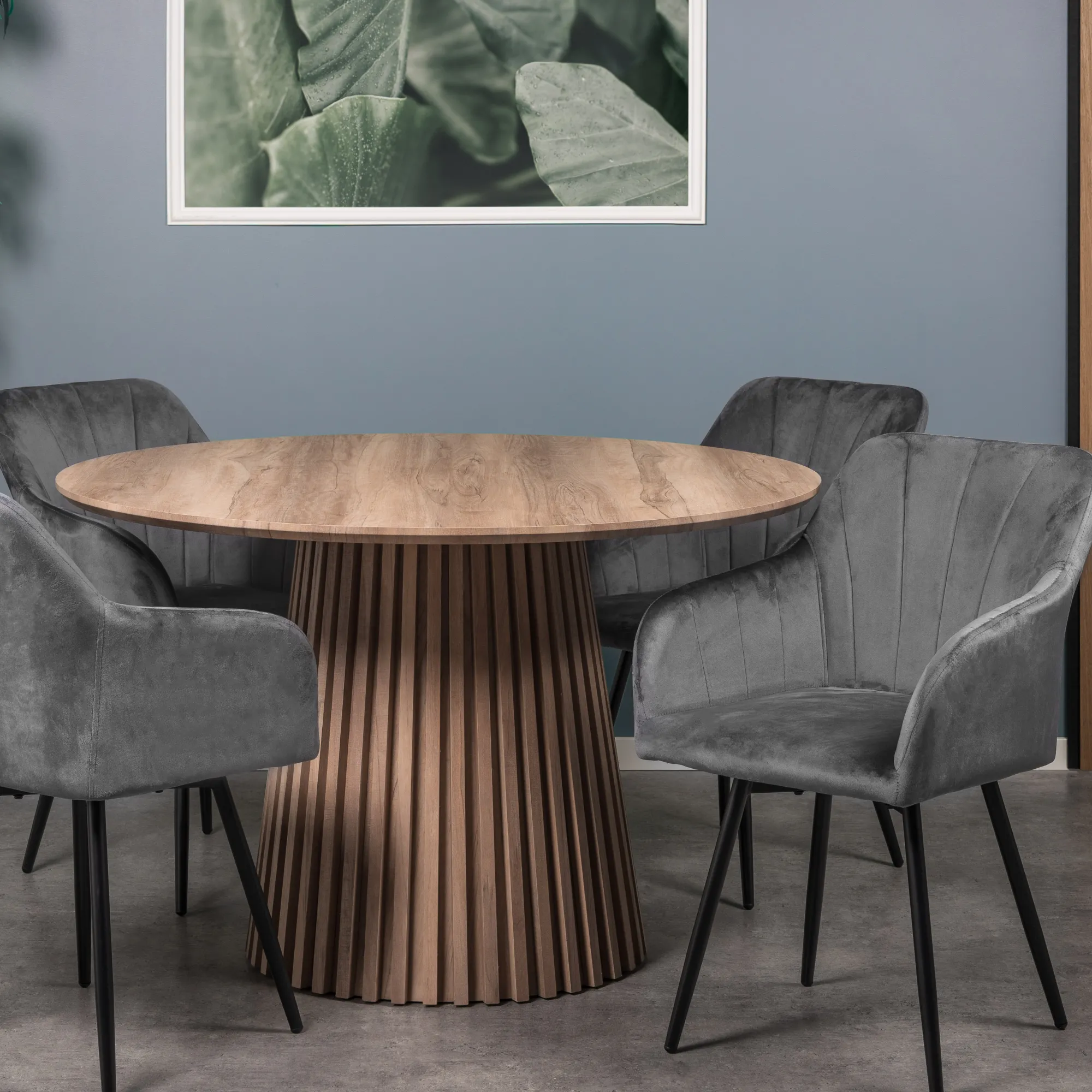 Homeville Jesi 120x120x76cm eg natur/natur