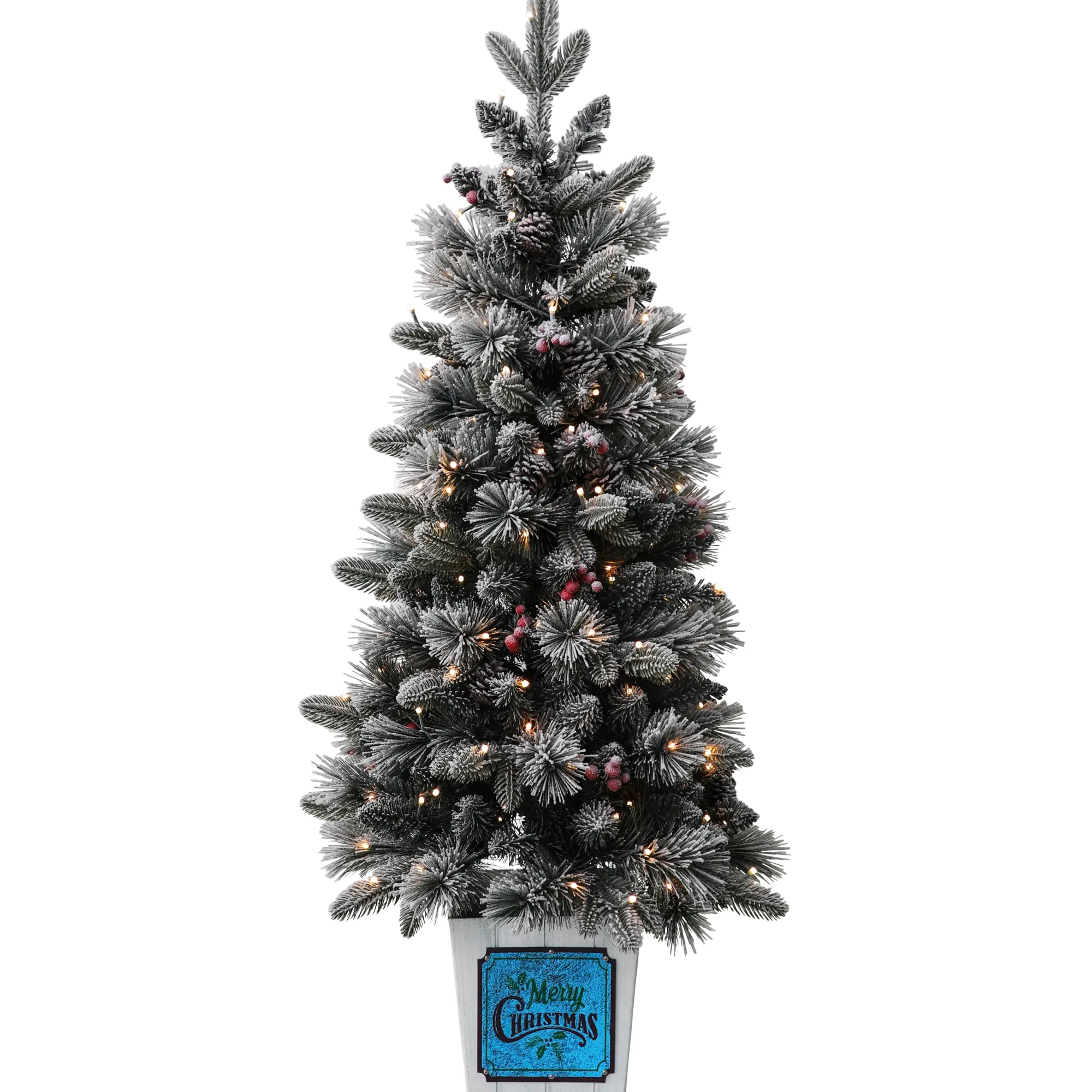 Homeville Juletræ med lys 120cm