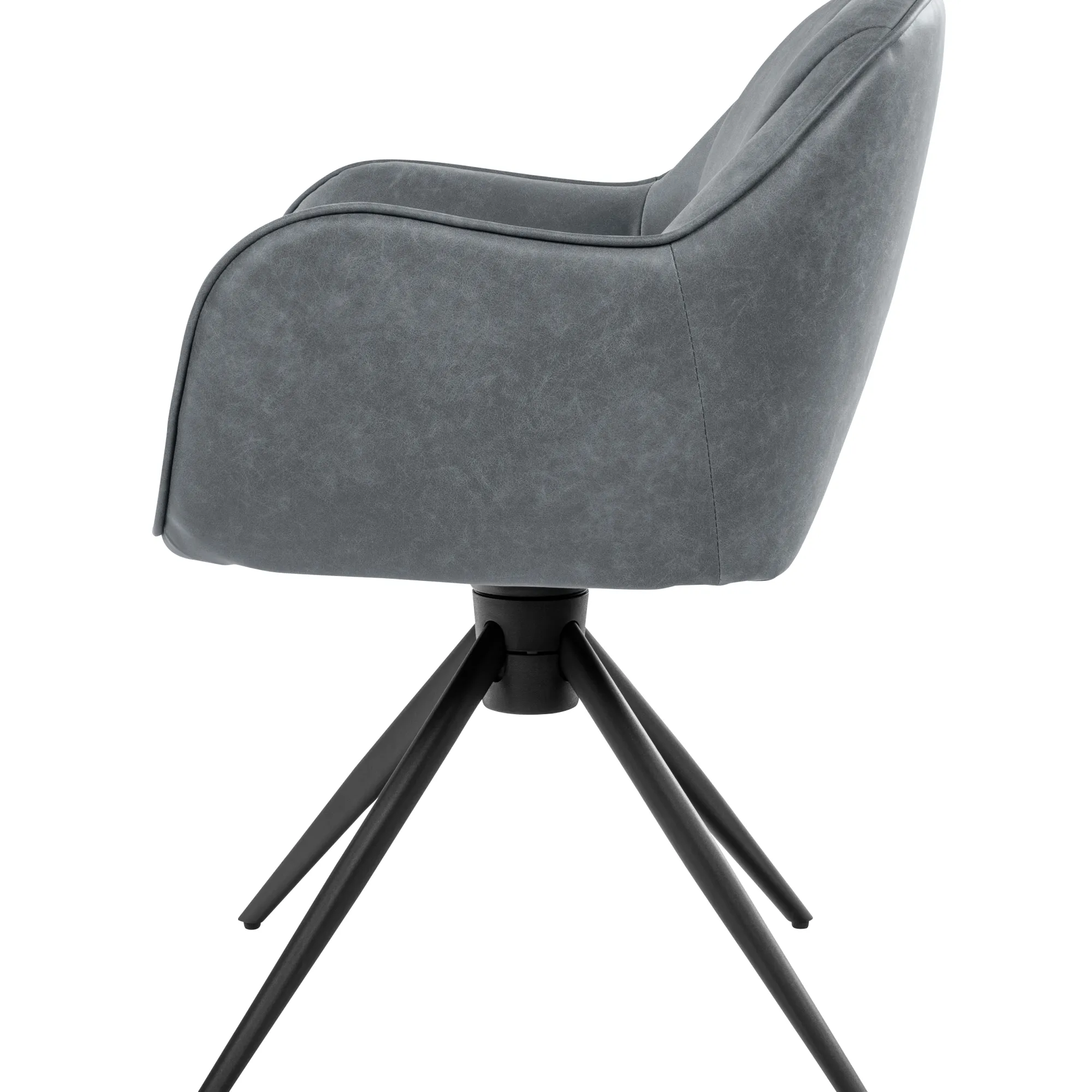 Homeville Julie med drejefunktion suede grå