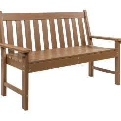 Homeville Komposit bænk teak