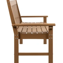 Homeville Komposit bænk teak