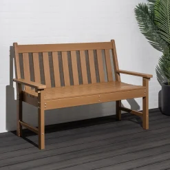 Homeville Komposit bænk teak