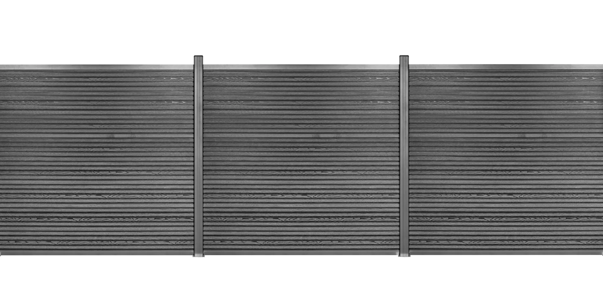 Moreland Komposithegnsæt 526x164cm antracitgrå