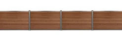 Moreland Komposithegnsæt 459x104cm brun