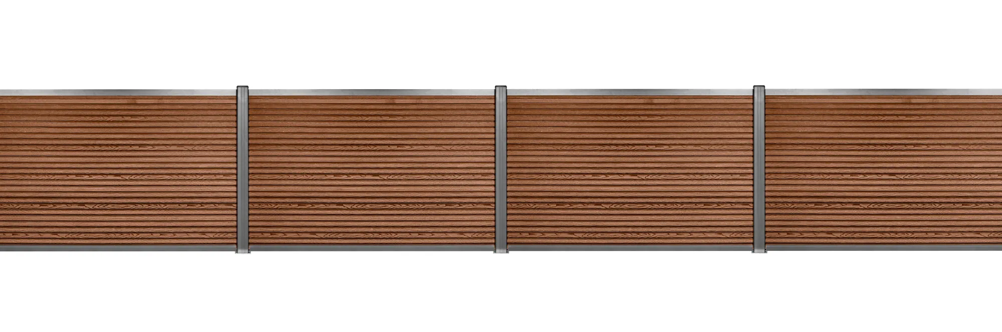 Moreland Komposithegnsæt 459x104cm brun