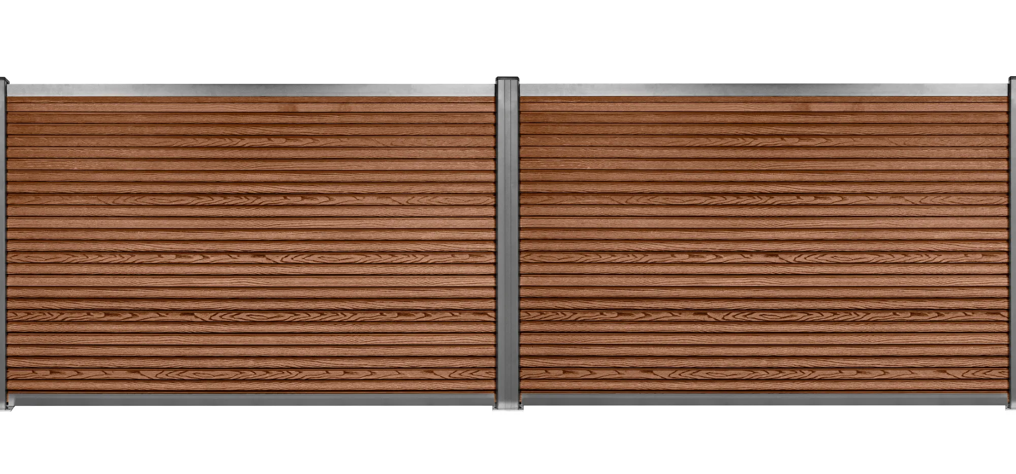 Workmann Komposithegnsæt 233x120cm brun/grå
