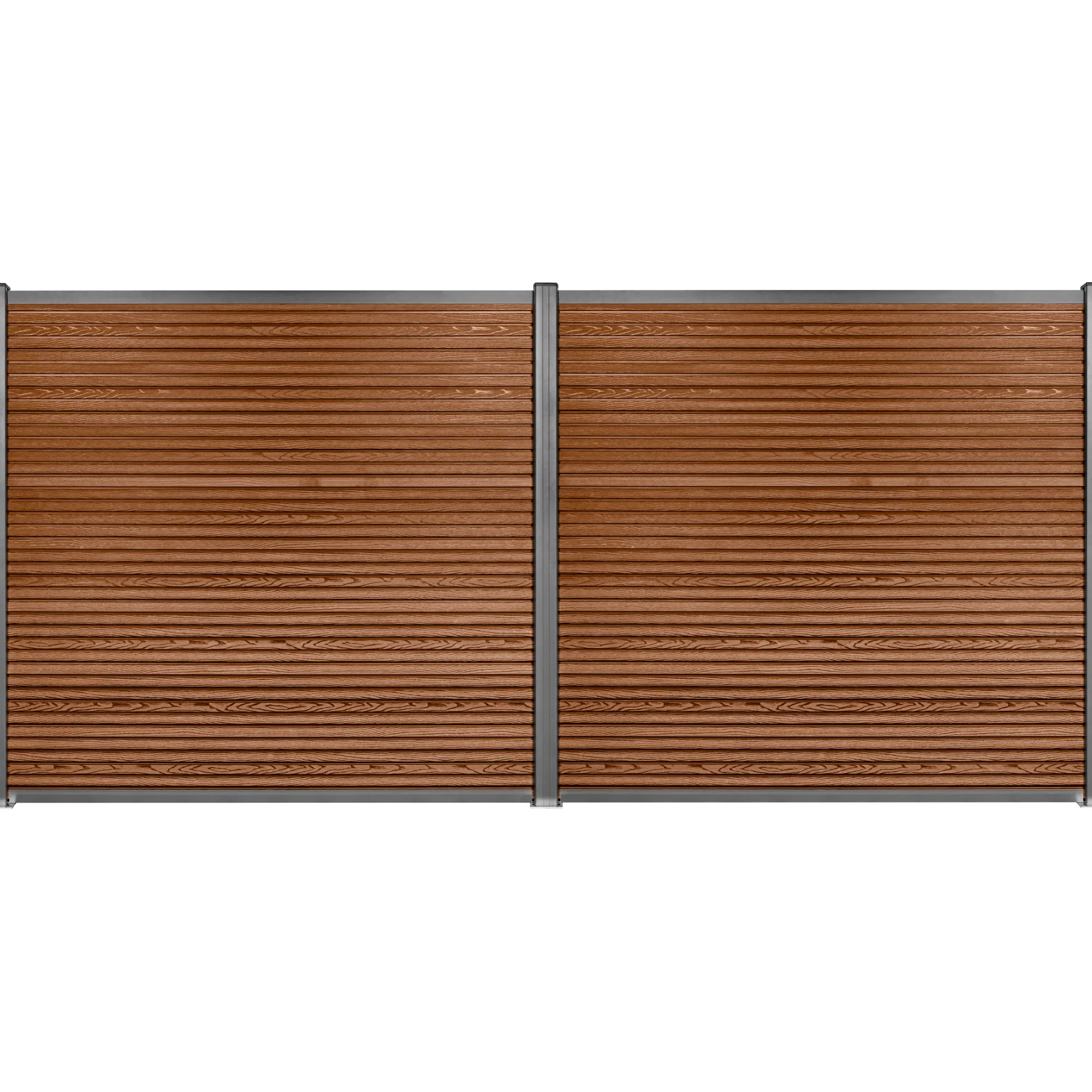 Workmann Komposithegnsæt 353x180cm brun/grå