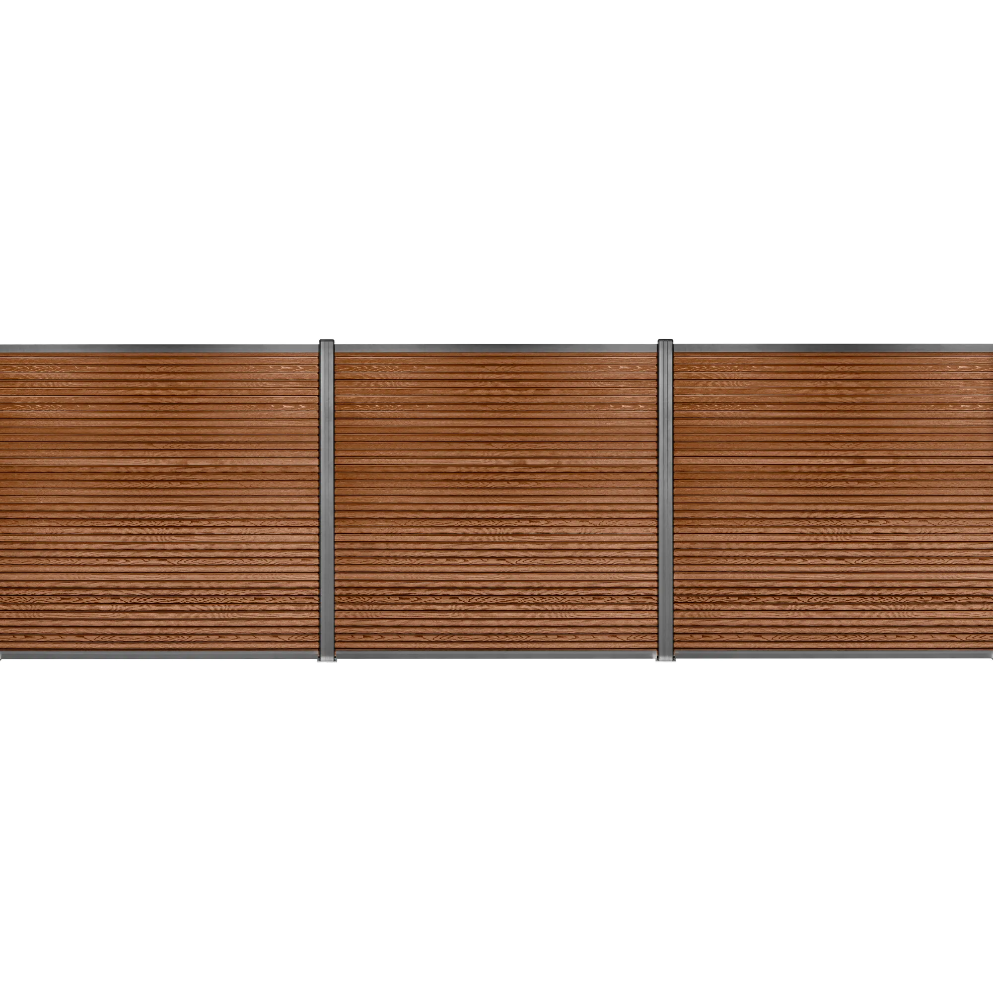 Workmann Komposithegnsæt 526x180cm brun/grå