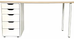 Homeville Kristiansund hvid 140x59x73cm