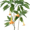 Homeville Kunstig Daturatræ orange 120 cm