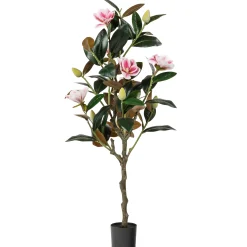 Homeville Kunstig magnolia-blomstertræ 120 cm