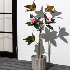 Homeville Kunstig magnoliatræ 110 cm
