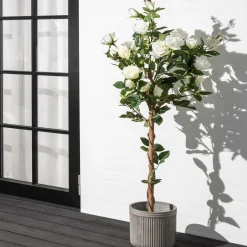 Homeville Kunstig Rosetræ hvid 120 cm