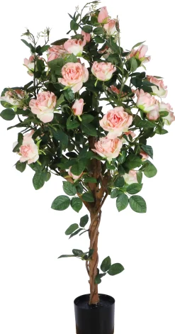 Homeville Kunstig Rosetræ lyserød 120 cm