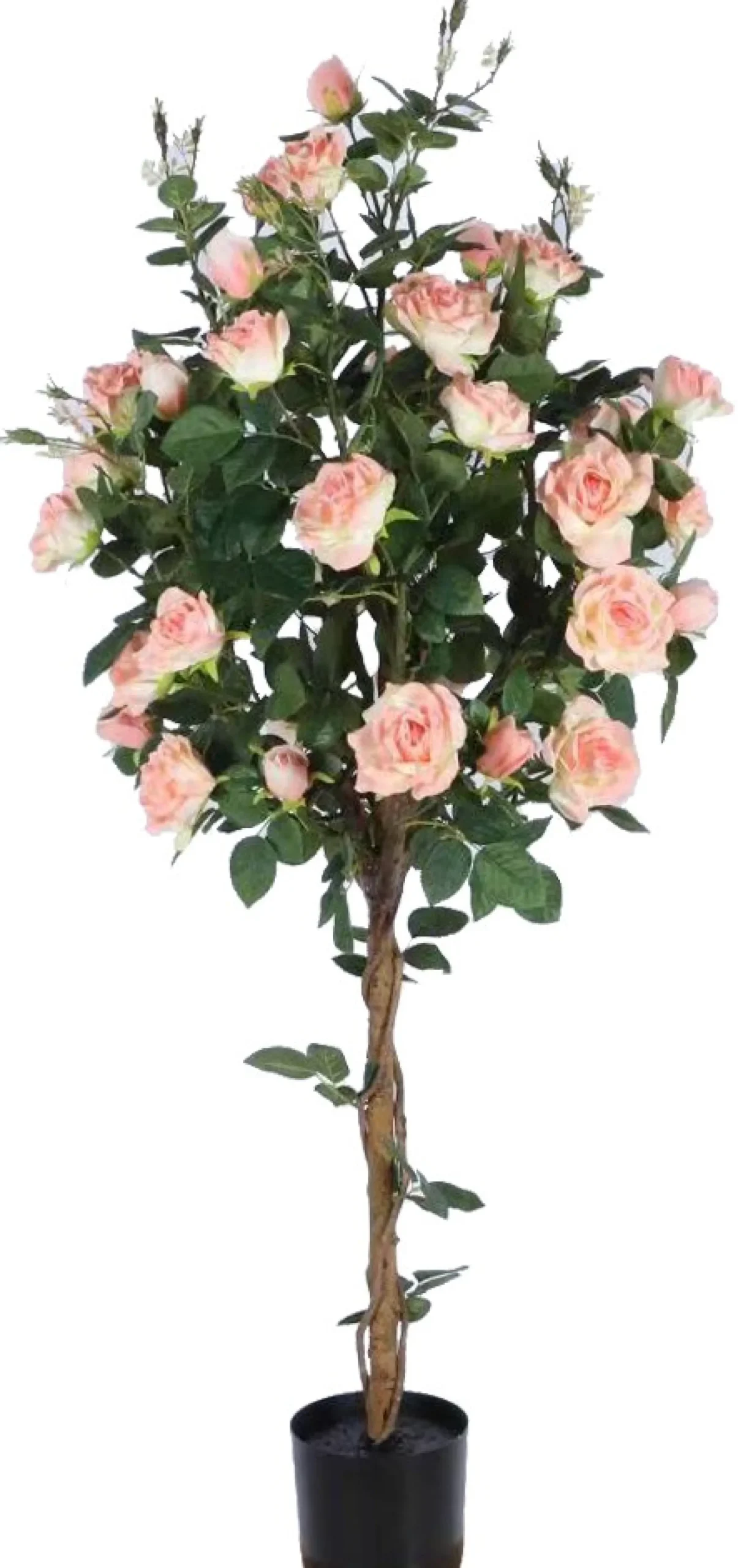 Homeville Kunstig Rosetræ lyserød 140 cm