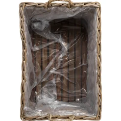Homeville Kurv aflang med hjul 82x57x52cm