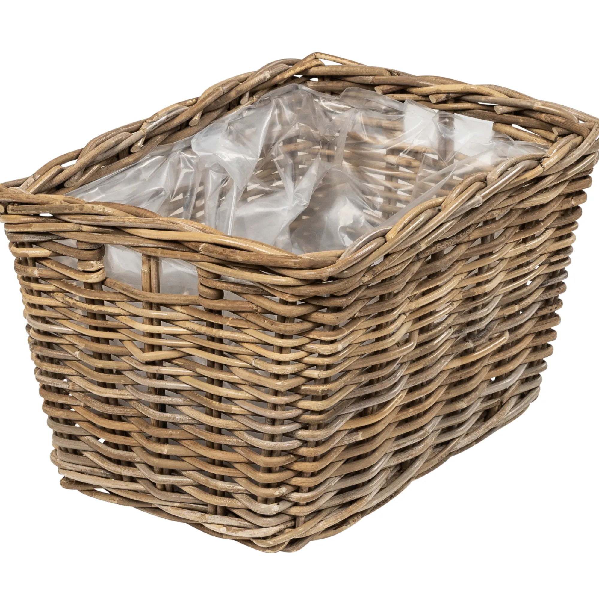 Homeville Kurv aflang med håndtag 36x26x22cm
