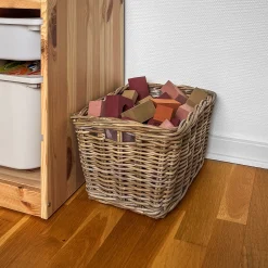 Homeville Kurv aflang med håndtag 36x26x22cm