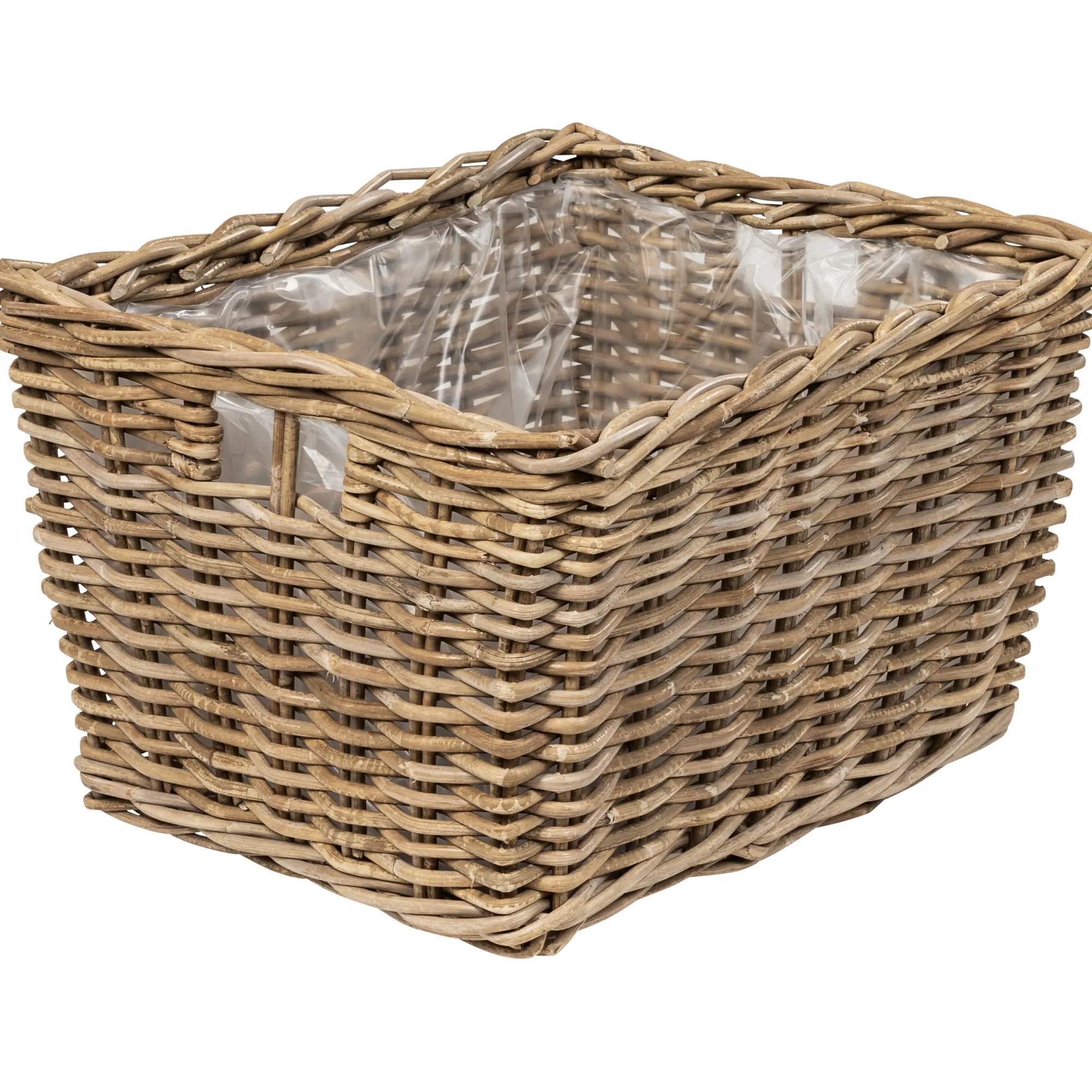 Homeville Kurv aflang med håndtag 50x40x30cm
