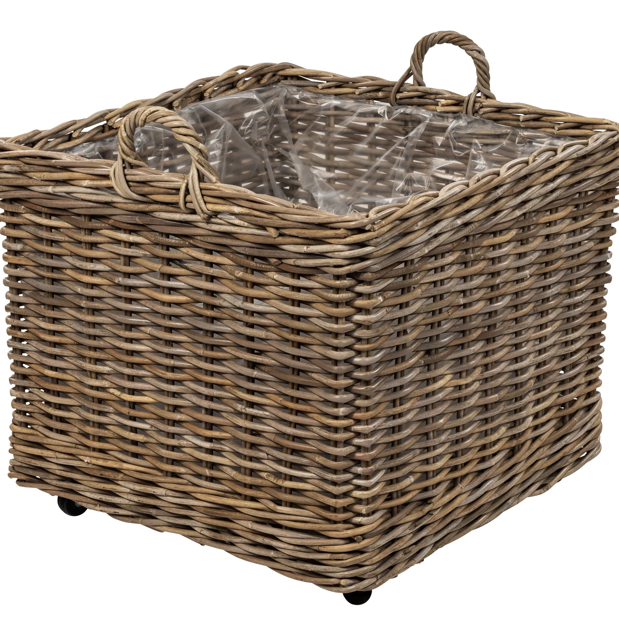 Homeville Kurv firkantet med hjul 68x68x52cm