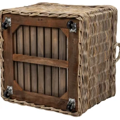 Homeville Kurv firkantet med hjul 68x68x52cm
