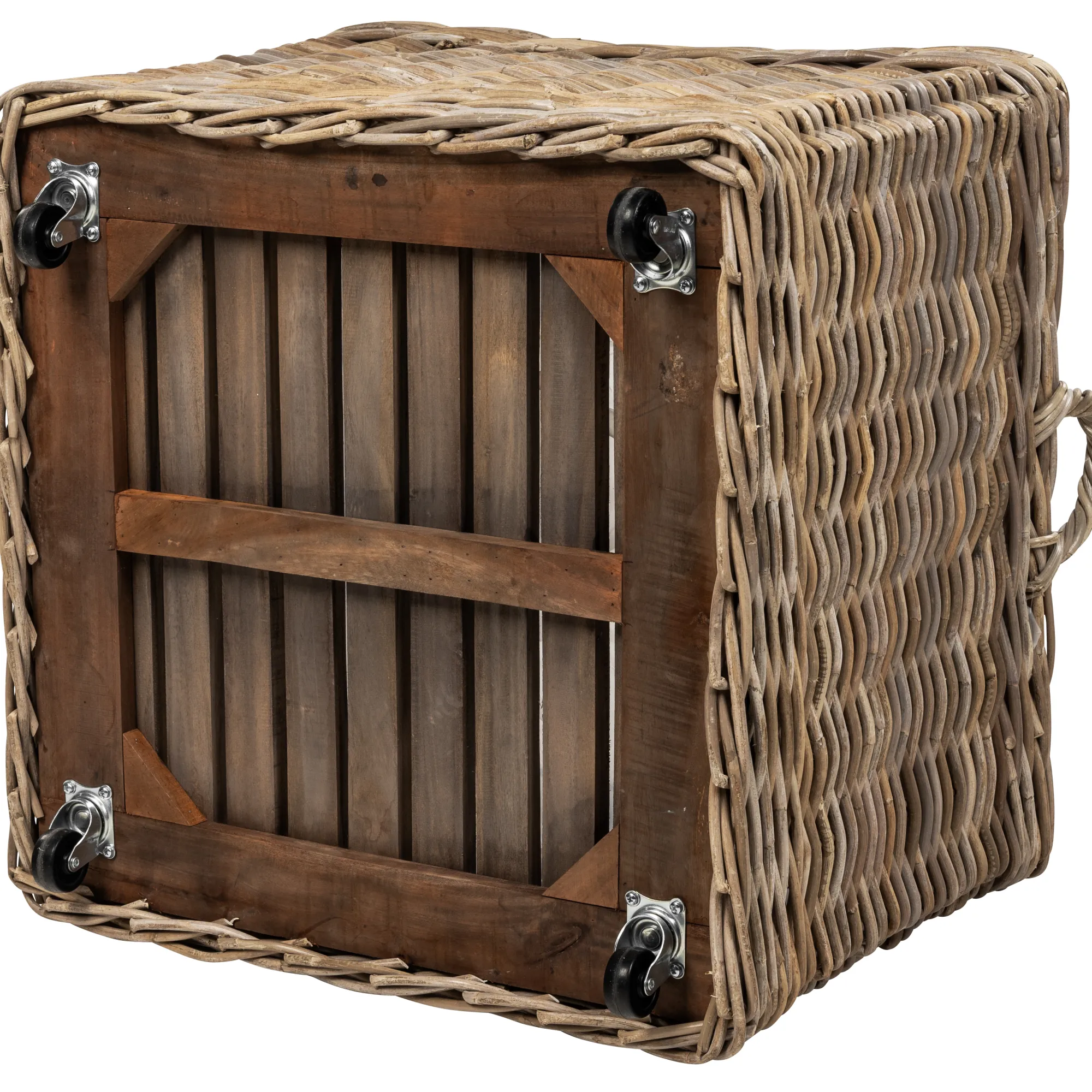 Homeville Kurv firkantet med hjul 68x68x52cm