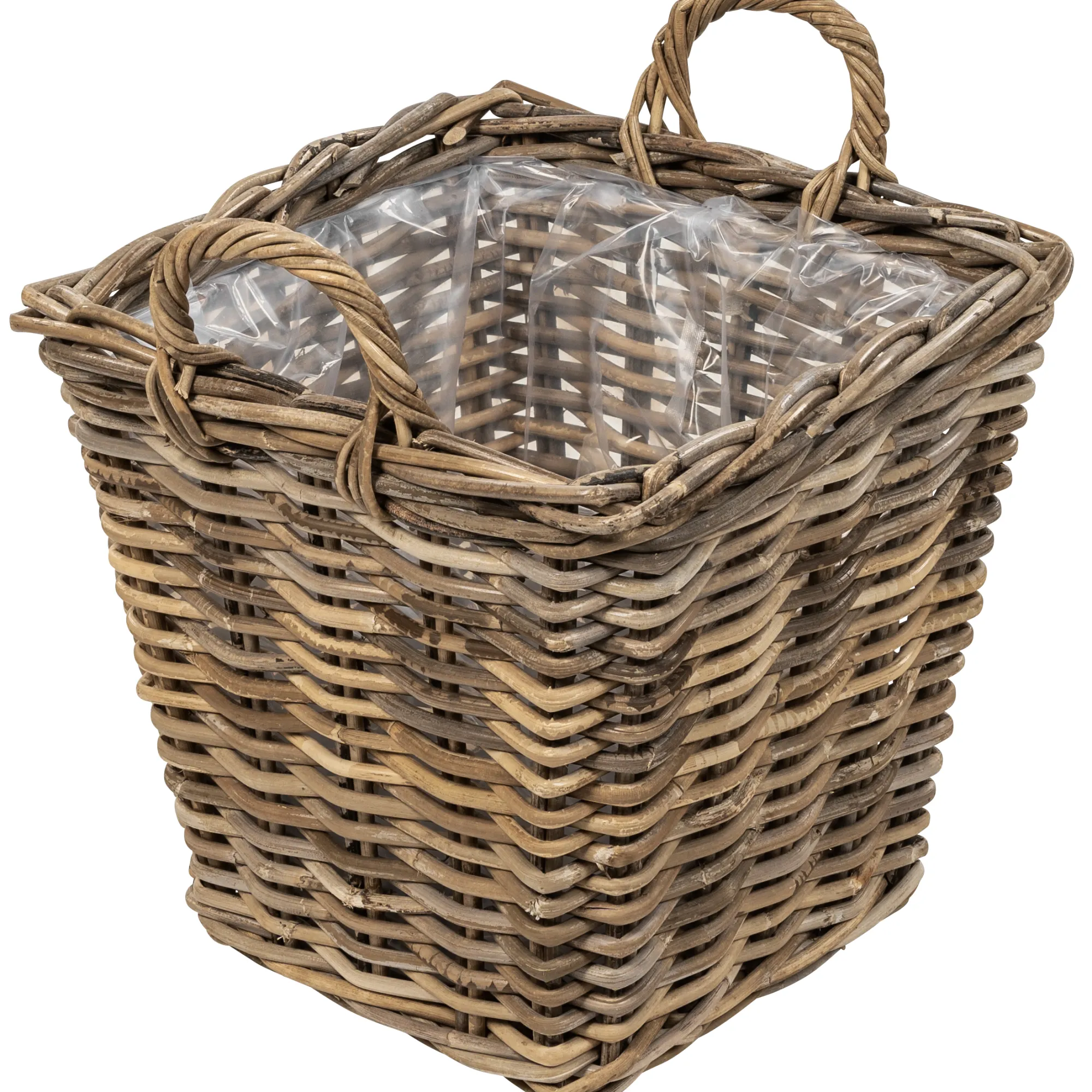 Homeville Kurv firkantet med håndtag 37x37x35cm