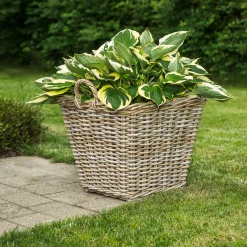 Homeville Kurv firkantet med håndtag 45x45x38cm