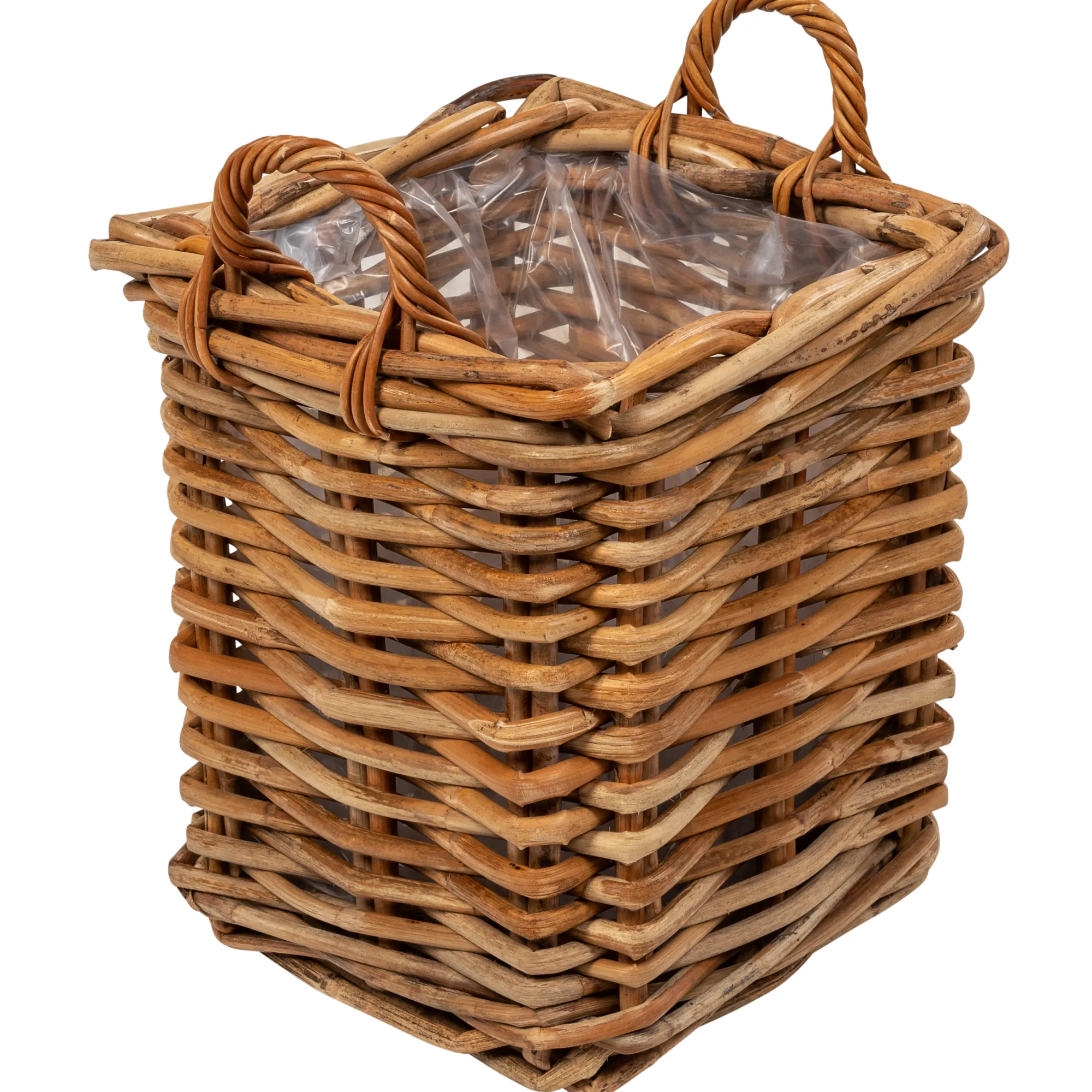 Homeville Kurv firkantet med håndtag 36x36x40cm