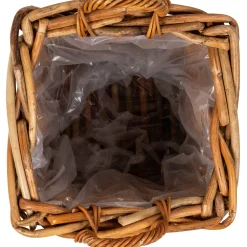 Homeville Kurv firkantet med håndtag 36x36x40cm