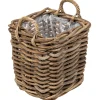 Homeville Kurv firkantet med håndtag 36x36x40cm