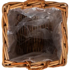Homeville Kurv firkantet med håndtag 48x48x45cm
