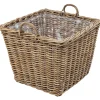 Homeville Kurv firkantet med håndtag 65x65x55cm
