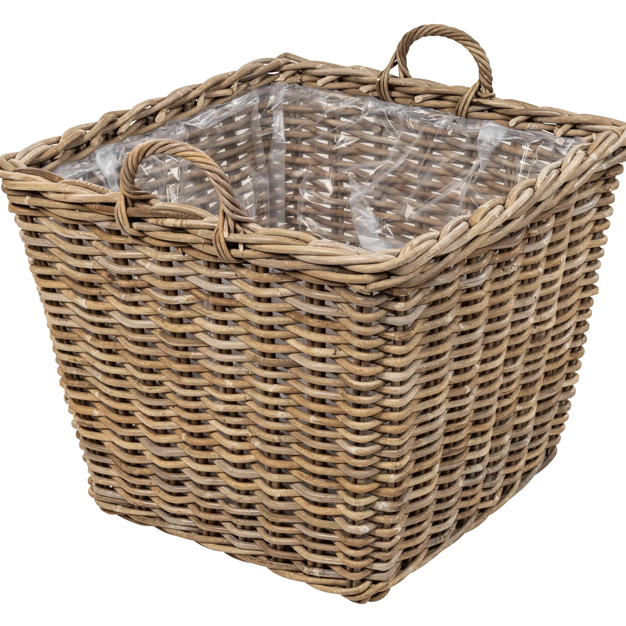 Homeville Kurv firkantet med håndtag 65x65x55cm